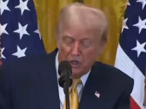 5 fighter jets were shot down in India-Pakistan conflict' Trump repeats  claims US mediated ceasefire between both countries; took credit 25 times  in 73 days | Bhaskar English