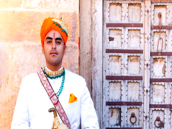 Chaitanya Raj Objection over Jaisalmer map in NCERT book; Former royal Chaitanyaraj ...