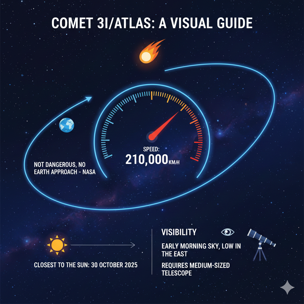 Is interstellar Comet 3I/ATLAS really moving on its own?