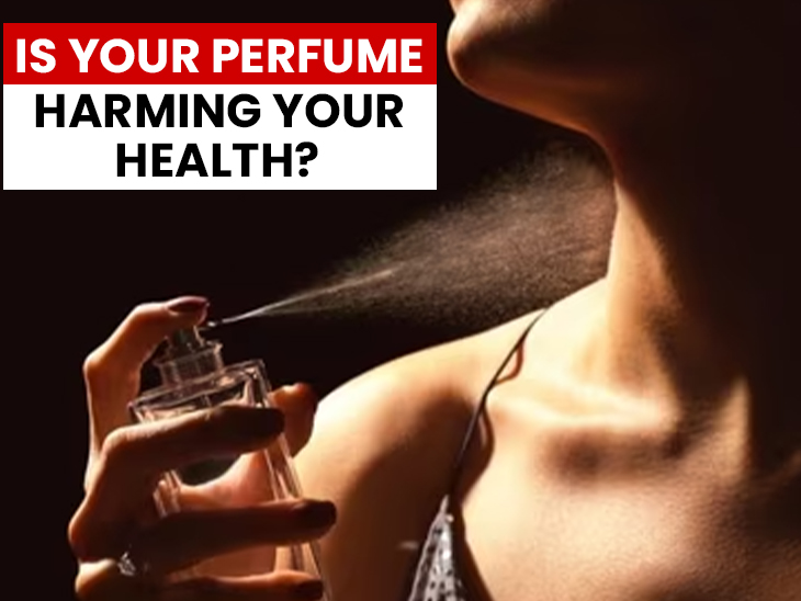 How spraying perfume on neck and skin can be harmful?