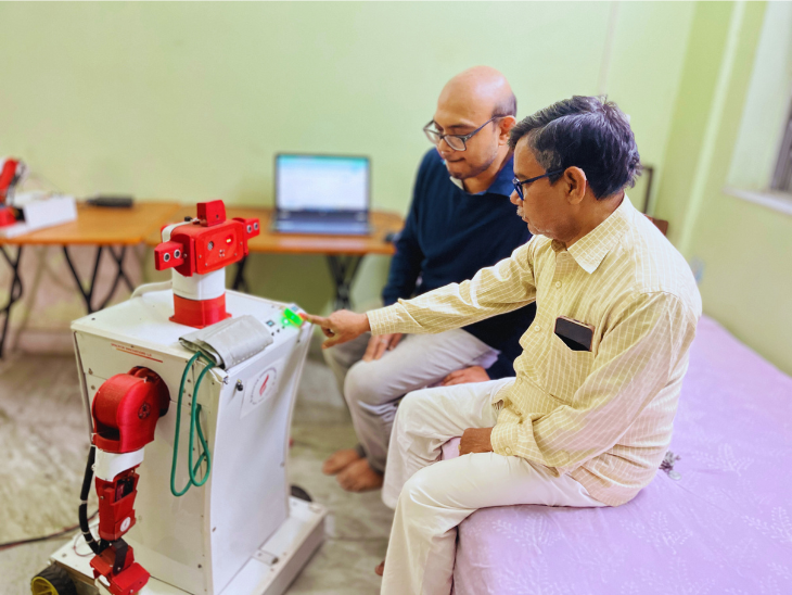 Advanced sensors allow MedBot to predict diseases early.