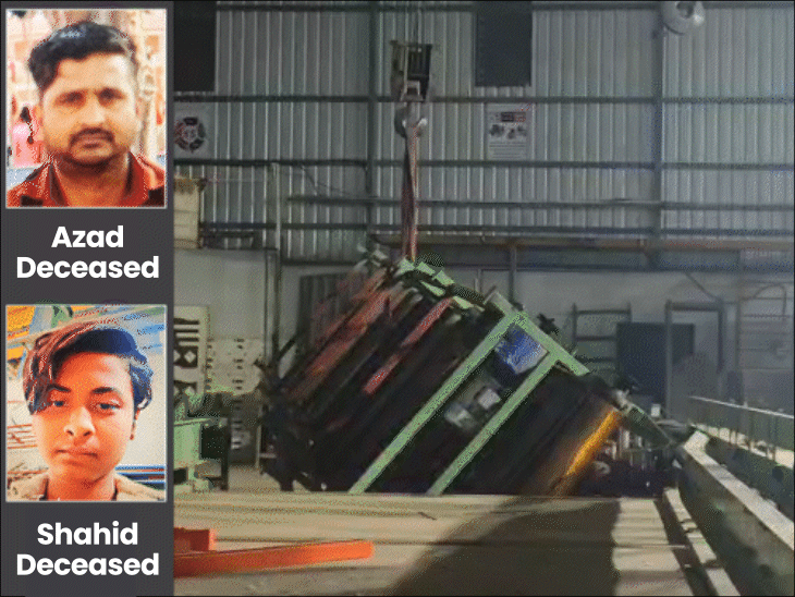 20-tonne machine crushes 4 workers in Ghaziabad 2 bodies recovered ...