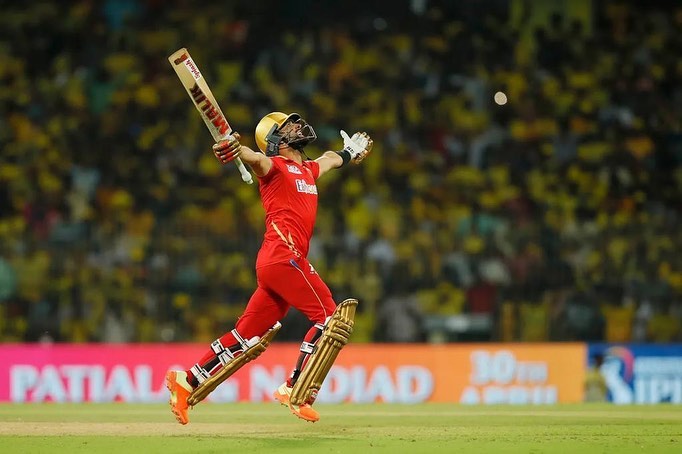 Sikandar Raza celebrates a win for Punjab Kings in IPL 2023