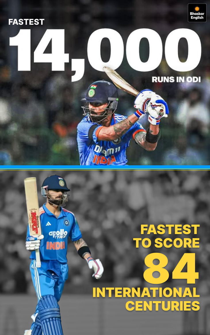 Records broken by Virat Kohli in 2025: Fastest Indian to score 14,000 ...
