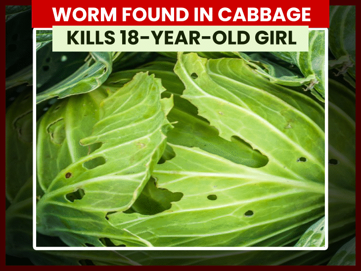 Worm found in cabbage kills 18-year-old in UP