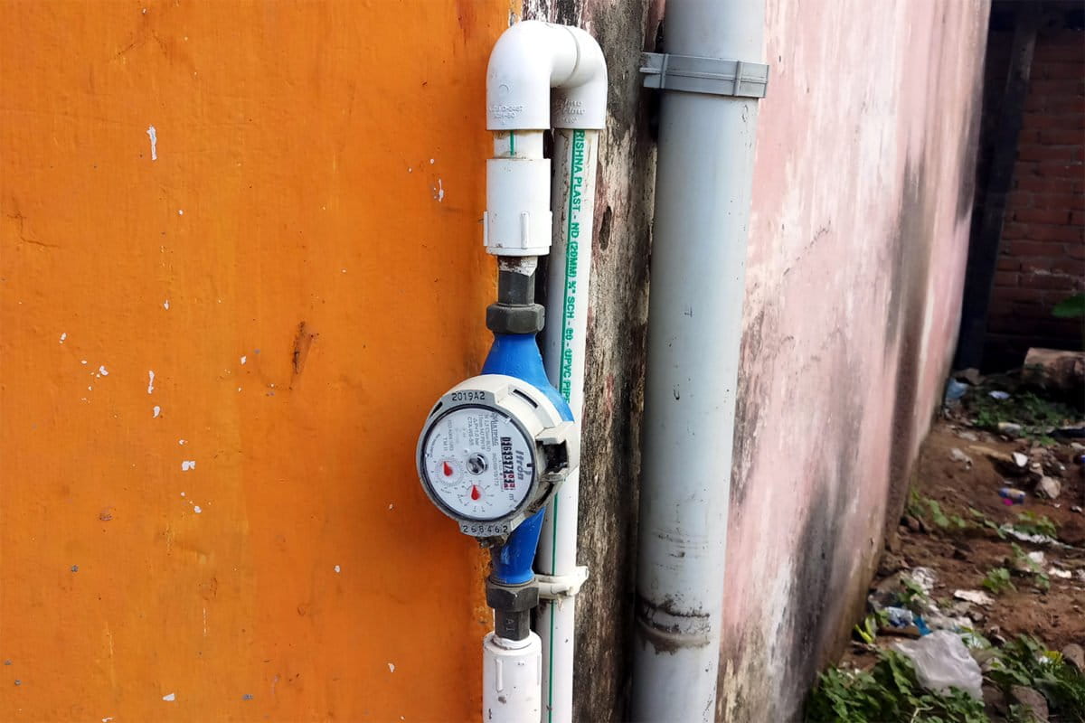 Water meters have been installed in nearly every household with a piped connection in Puri Municipality, covering about 80–85 per cent homes, a move officials say will help track usage and curb water wastage. Photo by Tazeen Qureshy/MONGABY