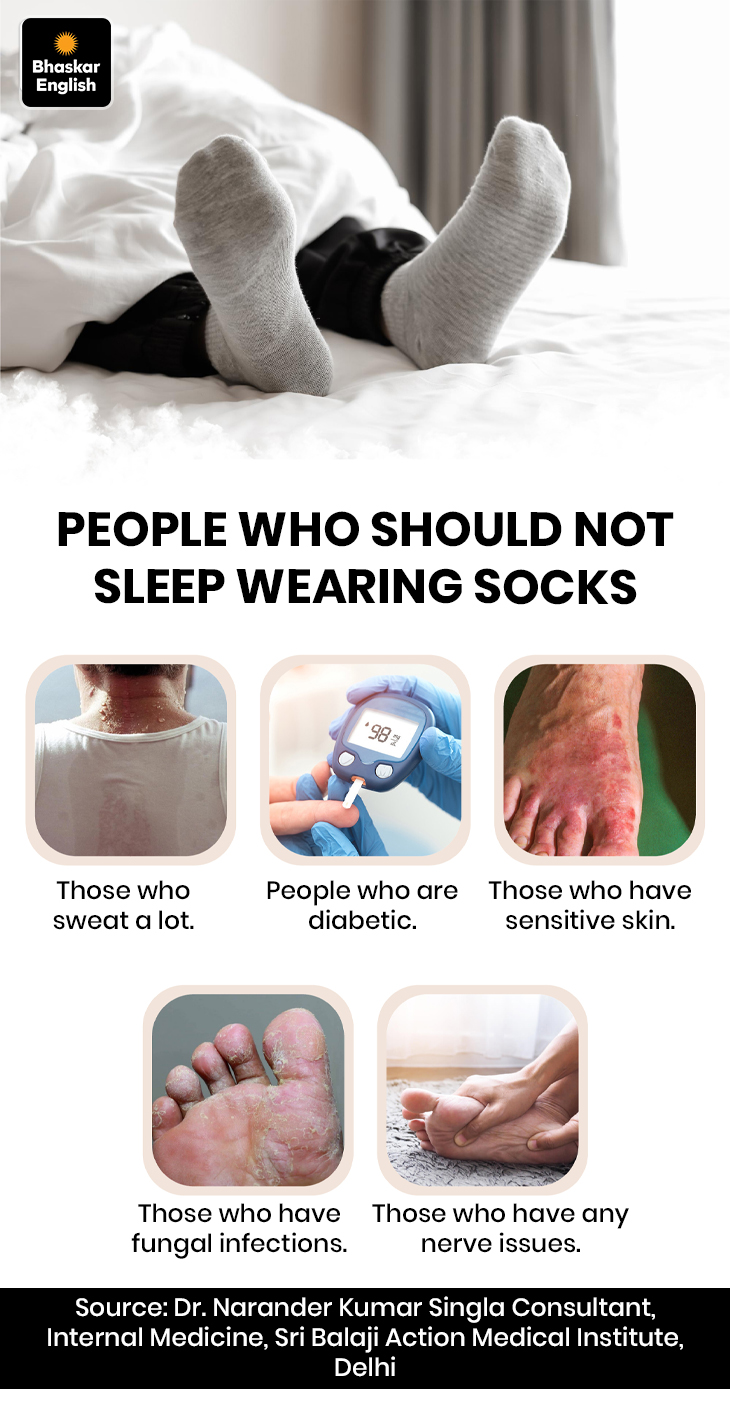 Is sleeping with socks on good for our health?