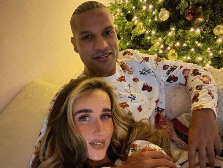 Shikhar Dhawan gets engaged to girlfriend Sophie Shine: Ex-India opener shares pic with caption, 'we chose togetherness forever' | Bhaskar English