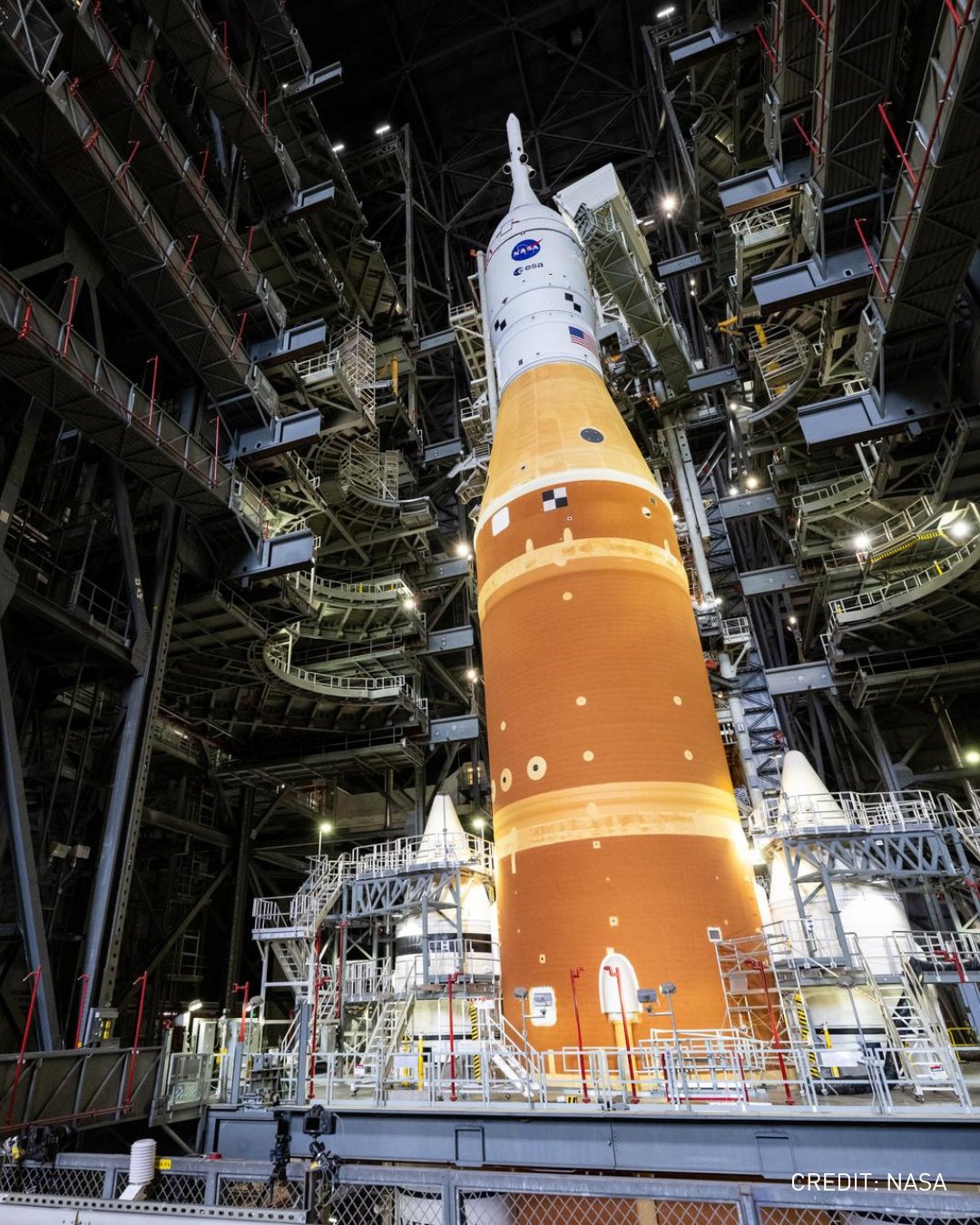 Kennedy Space Center Crewed Moon Rocket Rolls Out | NASA Artemis II