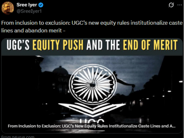 UGC New Rules Opposed | Caste Discrimination Campus Controversy