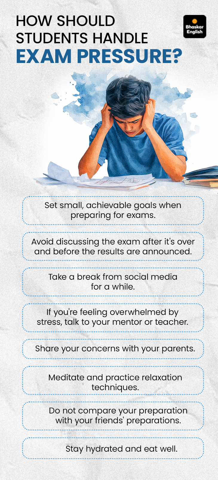Board Exam Stress Side Effects; Students Pressure Management | Study Tips