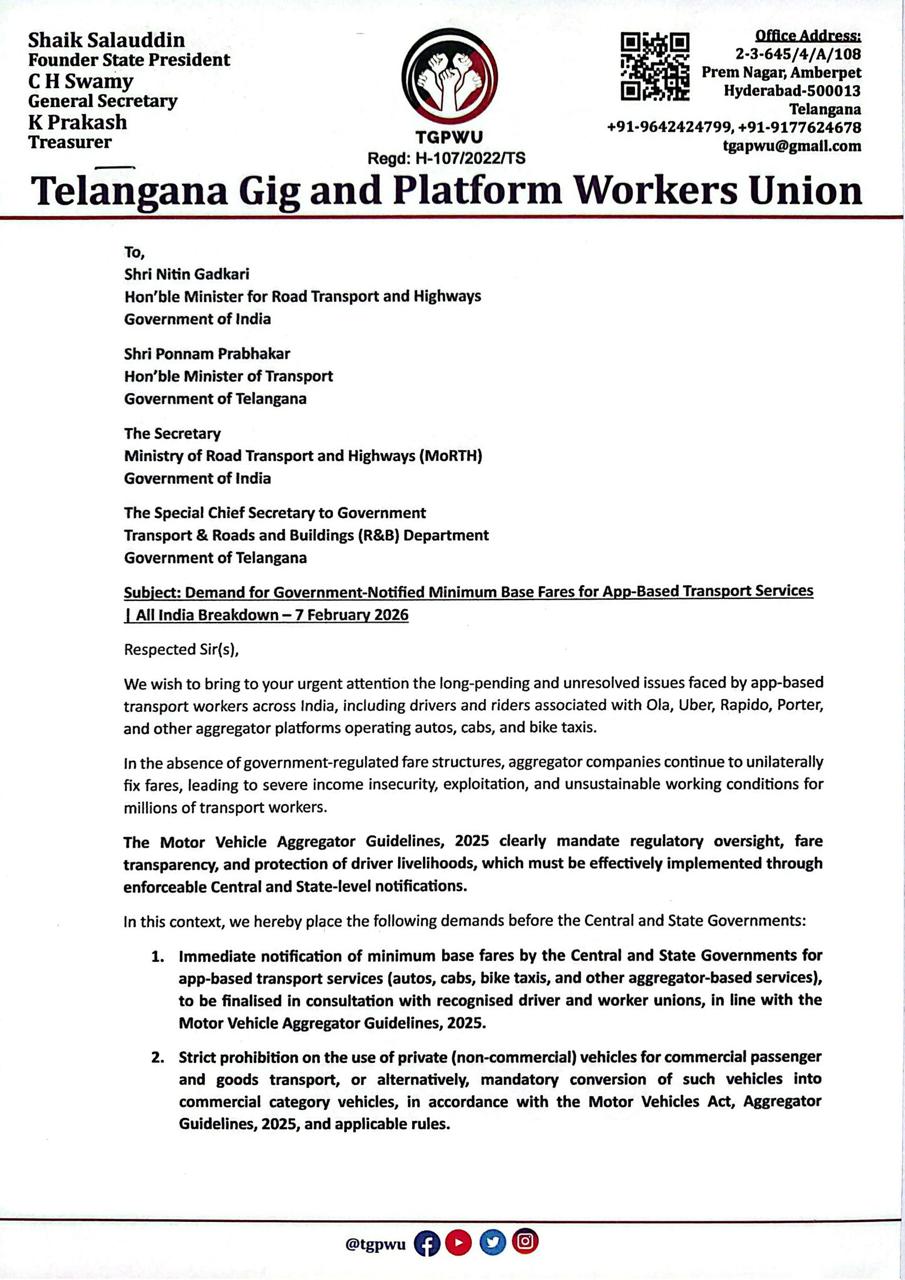 App Transport Workers Strike: Ola, Uber, Rapido Services Affected ...