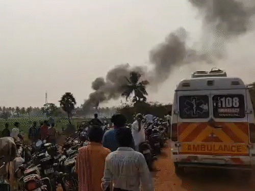 Andhra Pradesh Firecracker Factory Blast | Kakinada Accident