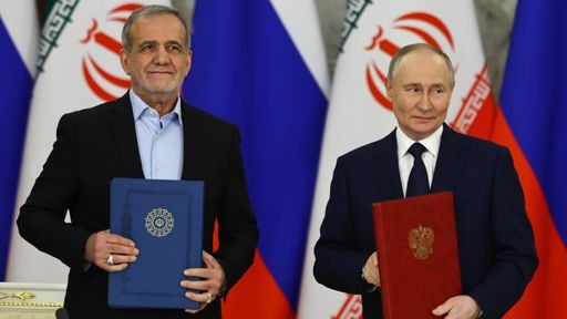 On 17 January 2025, Russian President Vladimir Putin and Iranian President Masoud Pezeshkian signed a treaty covering economic and military cooperation.