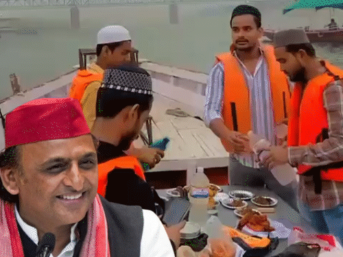 Varanasi Ganga Iftar Row: SP, Congress Support | Muslim Vote Bank