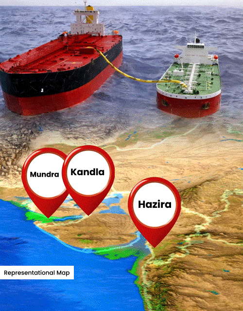 Gujarat Ports Crude Oil to Petrol & Diesel | India Fuel Supply Chain