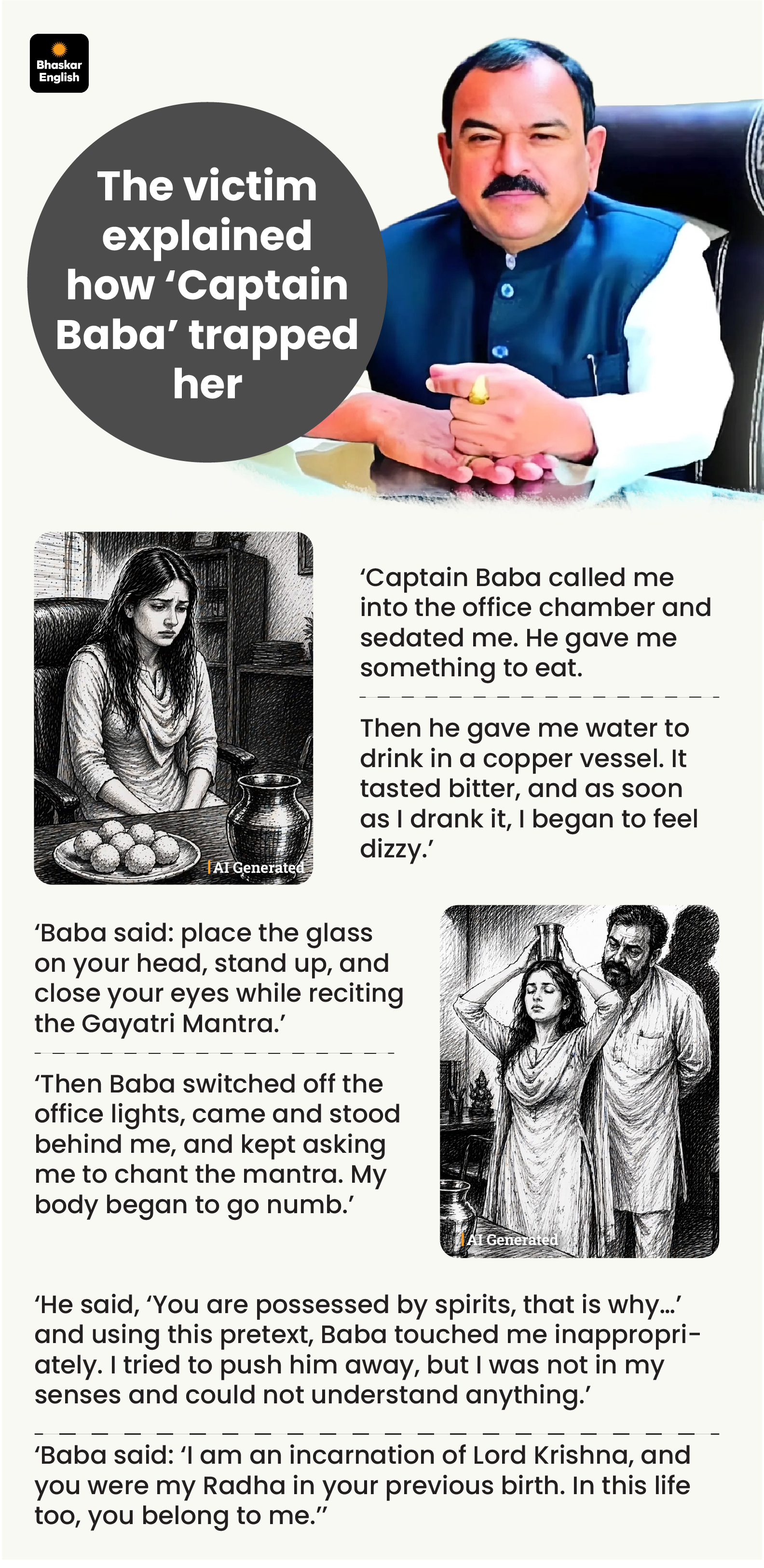 Captain Baba Office Rape Allegation | Victim Statement