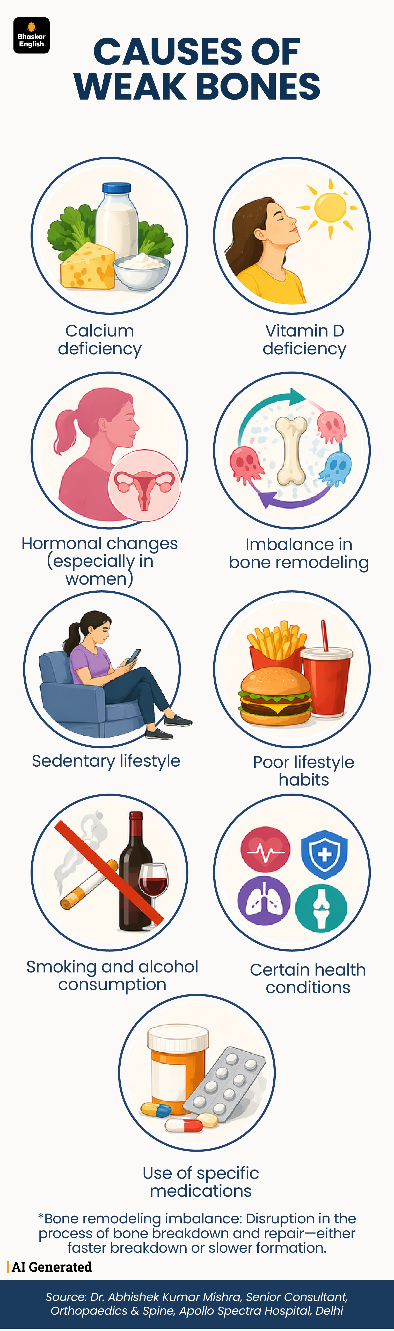 Doctors 11 Tips to Strengthen Bones After 40 | Bone Health