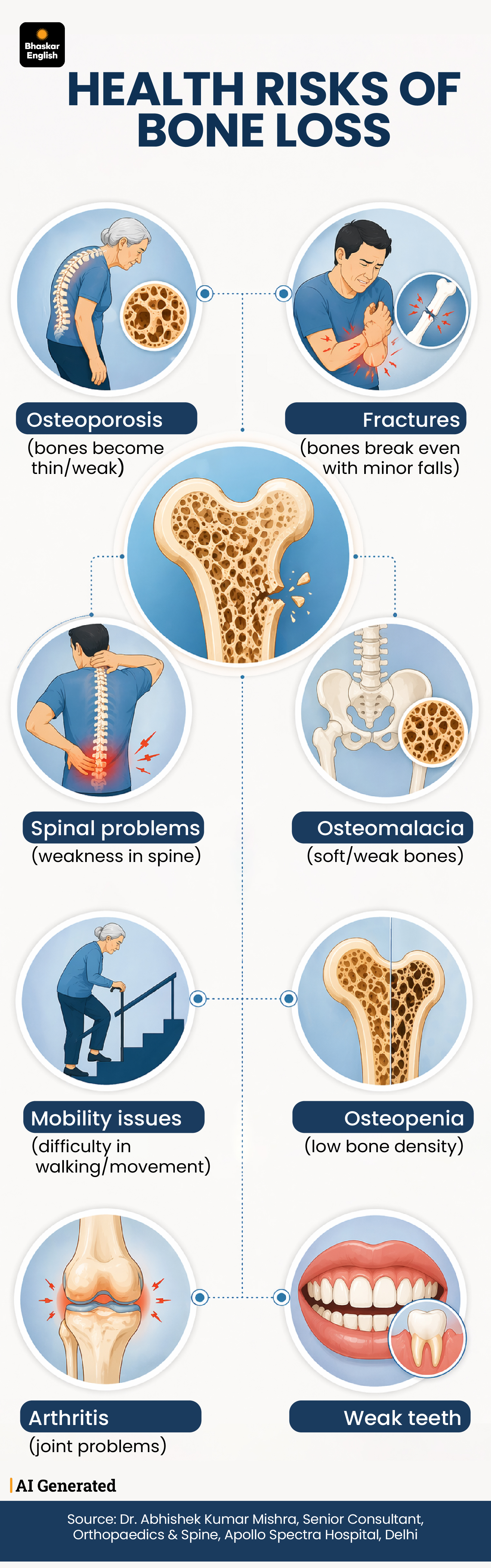 Doctors 11 Tips to Strengthen Bones After 40 | Bone Health