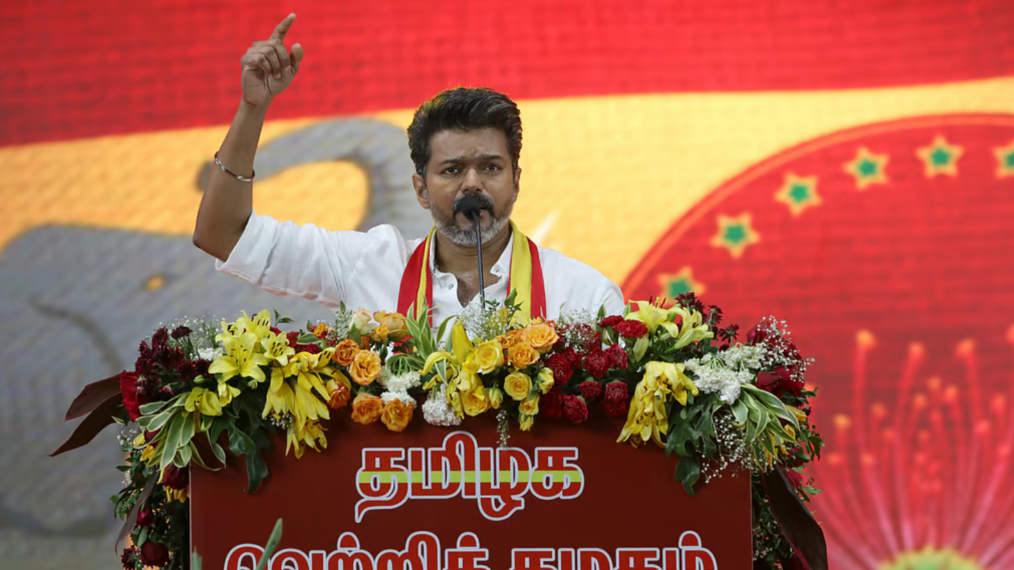 On 27 October 2024, Vijay said, 'Dravidianism and Tamil nationalism are our two eyes.'