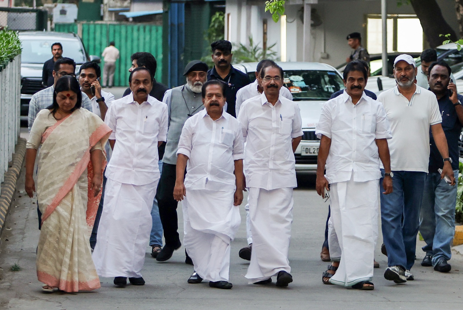 On 9 May, a meeting of Kerala Congress leaders was held at Mallikarjun Kharge’s residence in Delhi.