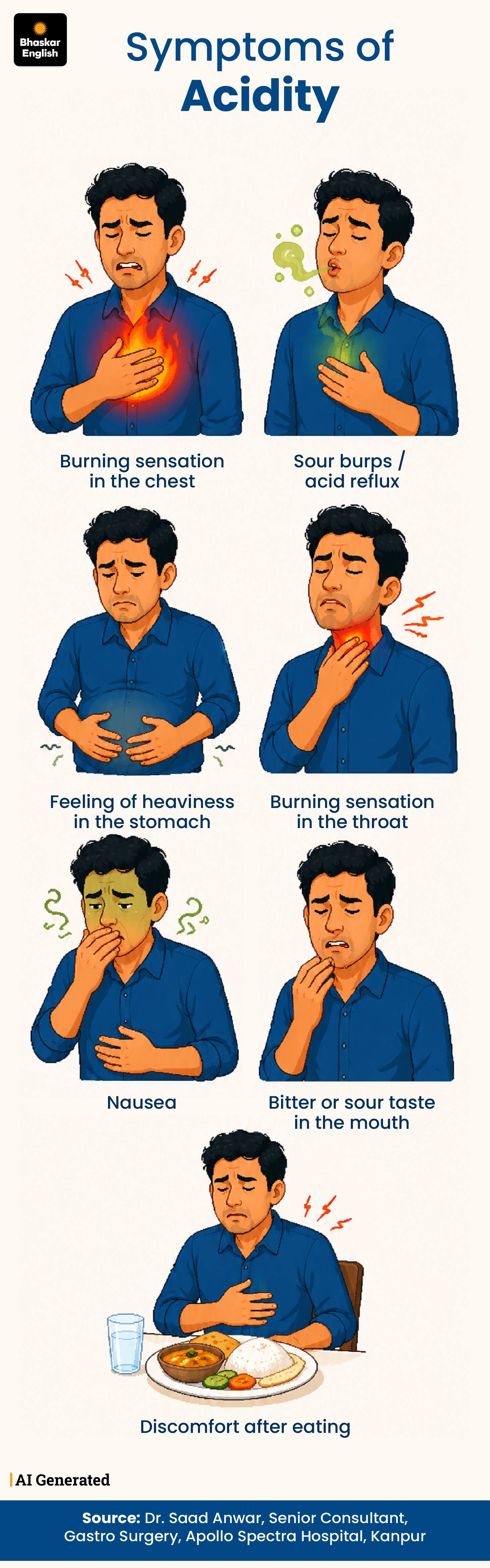 Acidity in Summer: Doctor Explains Causes & 9 Remedies