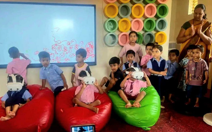 In Waddhamna, Maharashtra, India’s first AI-powered Anganwadi is transforming early education