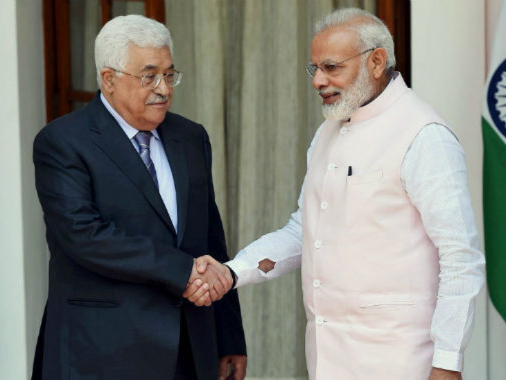 प्रधानमंत्री नरेंद्र मोदी ने फिलिस्तीनी राष्ट्रपति महमूद अब्बास से बात की. (फाइल फोटो)