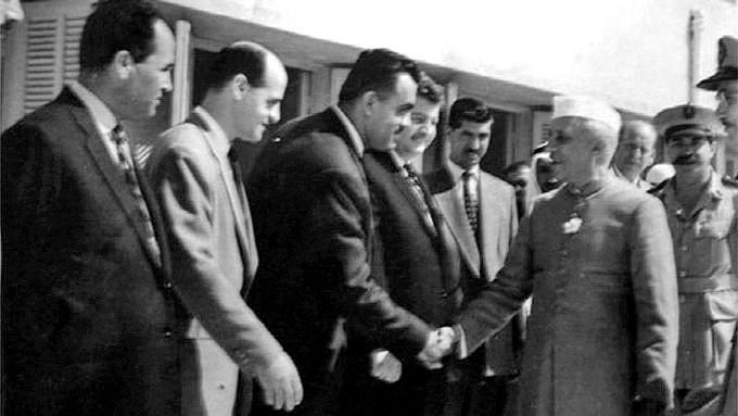 भारत के तत्कालीन प्रधान मंत्री जवाहरलाल नेहरू ने 1960 में गाजा में फिलिस्तीनी नेताओं से मुलाकात की