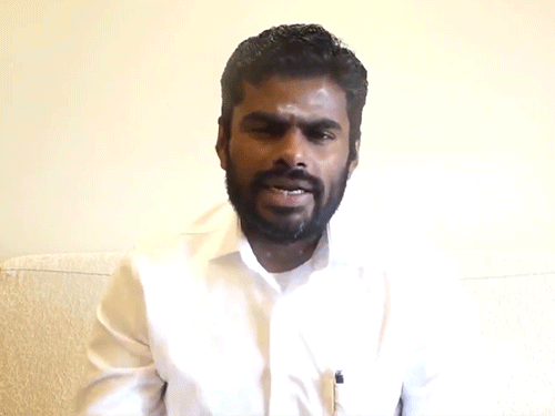 अन्नामलाई ने 5 जून को एक वीडियो संदेश जारी कर नई पार्टी के गठन की घोषणा की। - भास्कर इंग्लिश