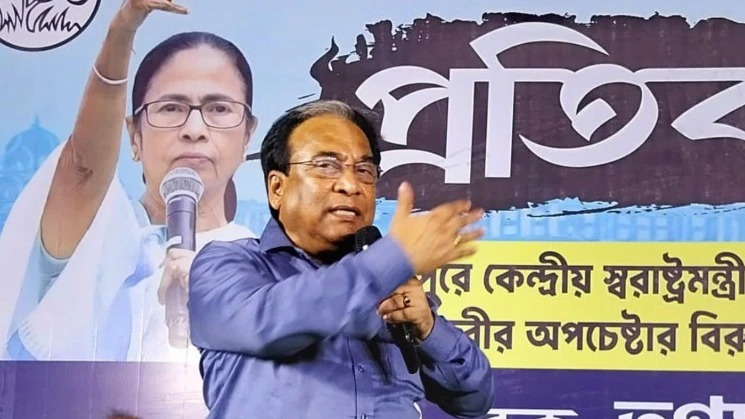 संपत्ति विवाद में छेड़छाड़, धमकी के आरोप में टीएमसी प्रवक्ता जय प्रकाश मजूमदार गिरफ्तार। (फोटो: X/@JayPMSpeaks)