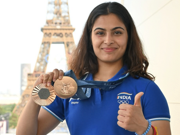 Manu Bhaker won two bronze medals in the Paris Olympics under the guidance of coach Jaspal Rana (Credits: Jaspal Rana/Instagram)