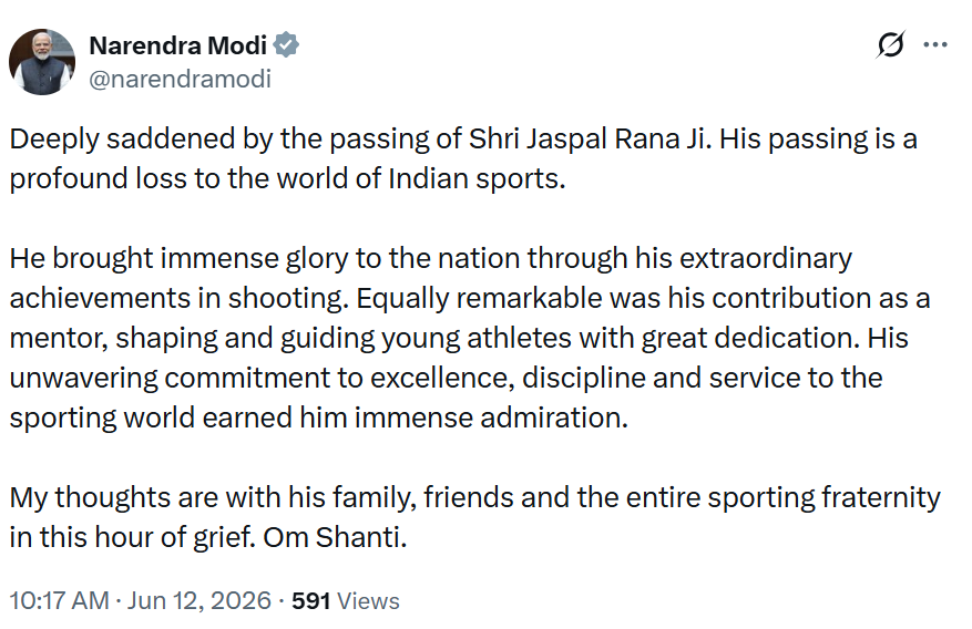 Credits: Narendra Modi/X