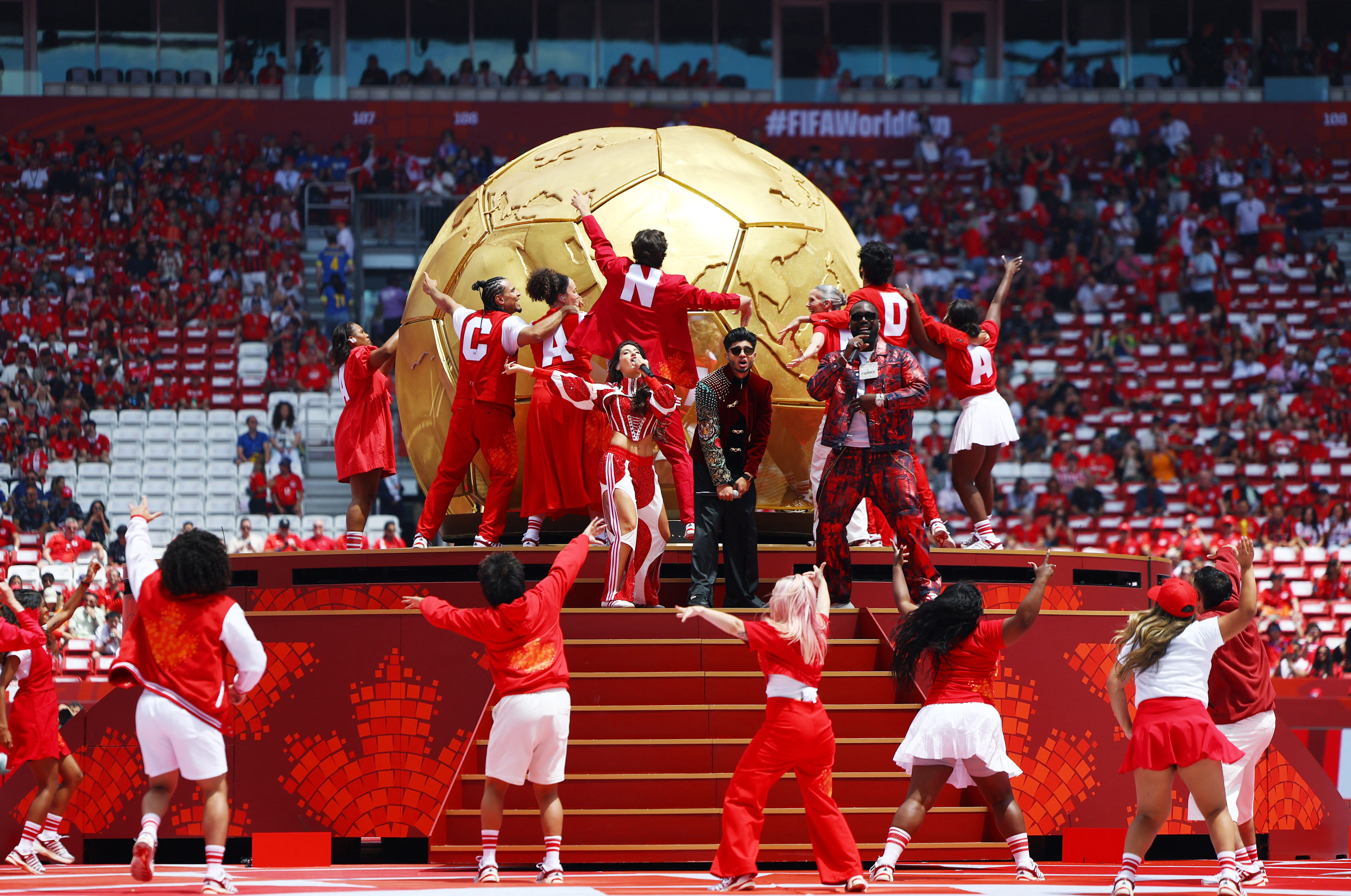 FIFA WC opening ceremony in Canada (Credits: Reuters)