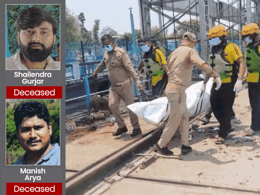 एसडीआरएफ ने ऋषिकेश में 4 पर्यटकों के शव बरामद किए हैं. - भास्कर इंग्लिश