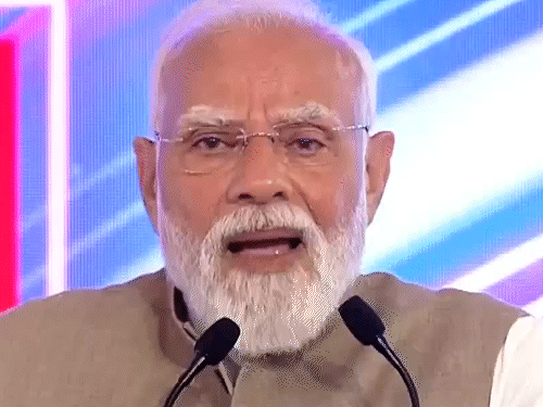 पीएम मोदी सोमवार को दिल्ली में एक न्यूज चैनल के कार्यक्रम में शामिल हुए. - भास्कर इंग्लिश