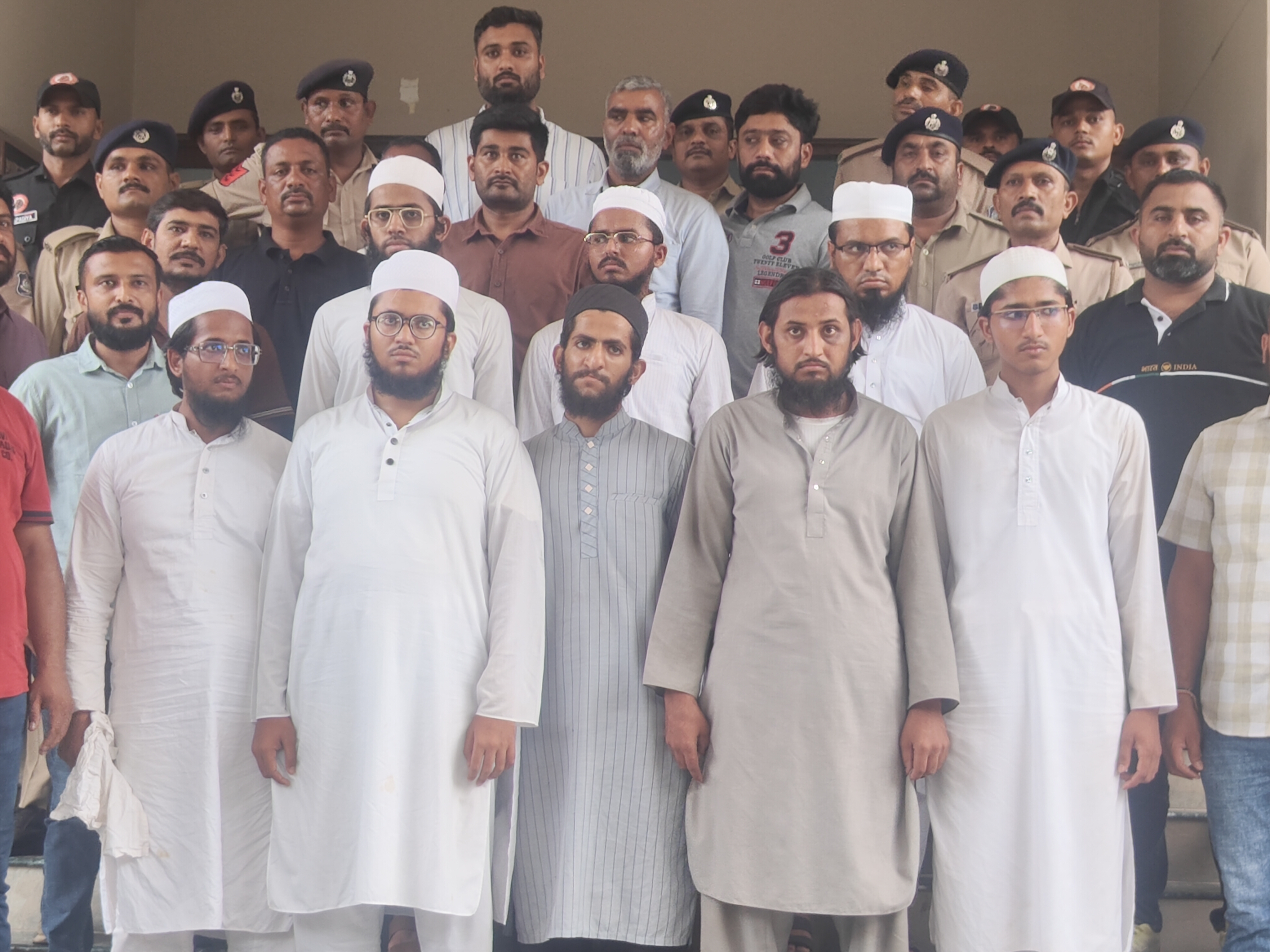 Gujarat ATS Arrests 8 JeM Terror Network Operatives