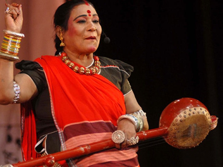 पंडवानी गायिका पद्म विभूषण डॉ. तीजन बाई का निधन। - भास्कर इंग्लिश