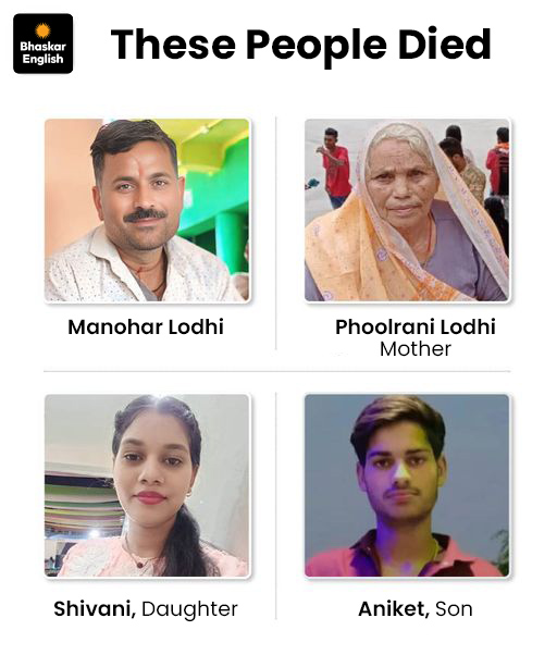 टिहरी में एक पिता ने अपनी मां और बेटे-बेटी के साथ आत्महत्या कर ली.