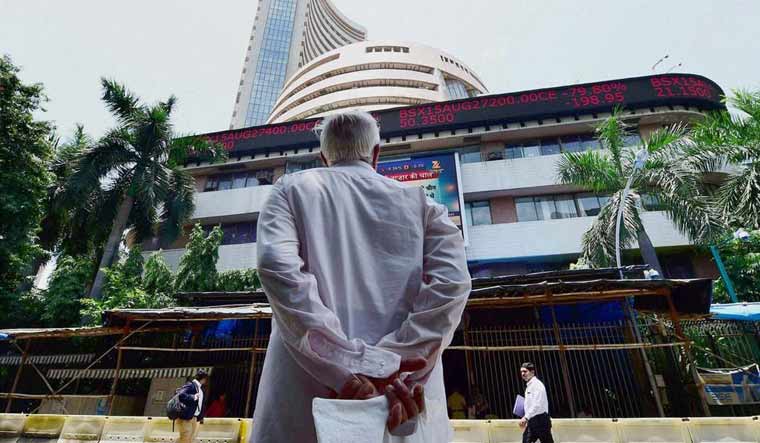 Dalal Street in Mumbai is home to the Bombay Stock Exchange and is regarded as the heart of India's financial markets (Photo: PTI)