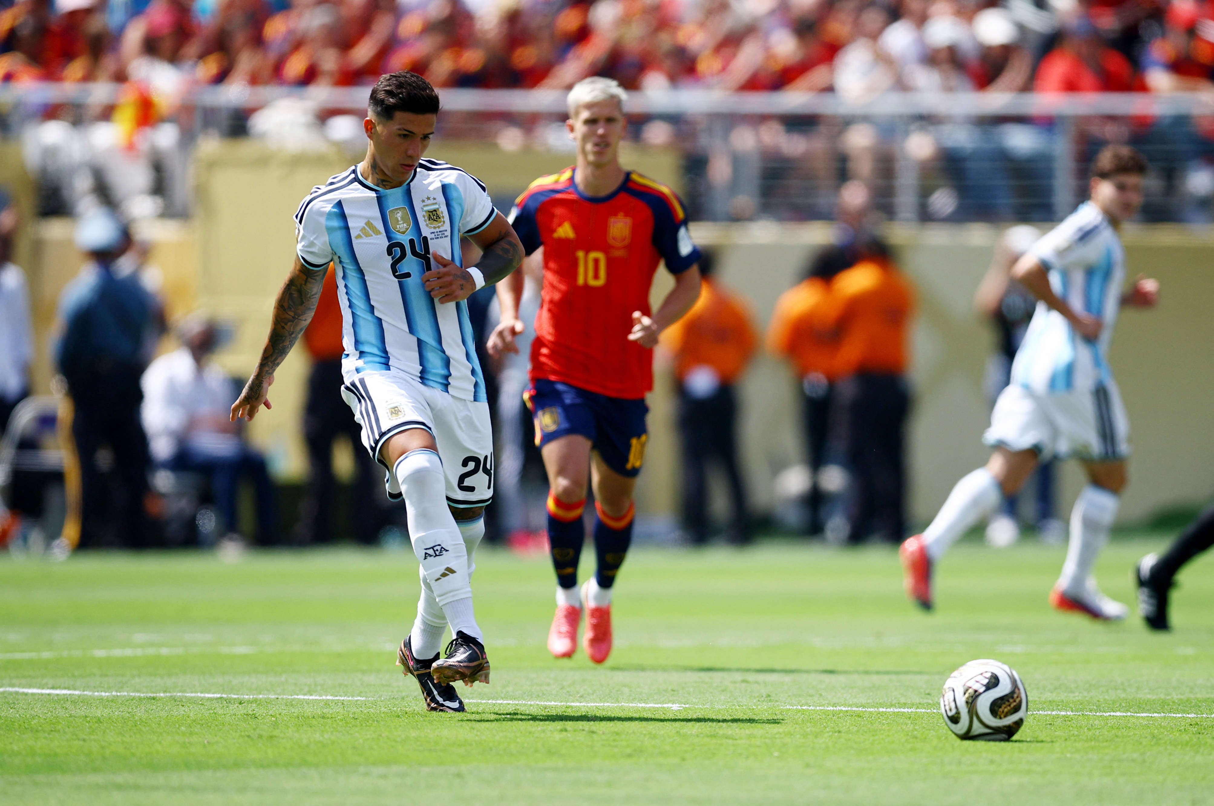 Action during the match (Credits: Reuters)