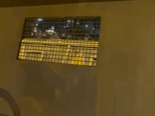 Late Sunday night, police buses and vans brought large barricades to Jantar Mantar. Three layers of barricades were subsequently erected outside the protest site.