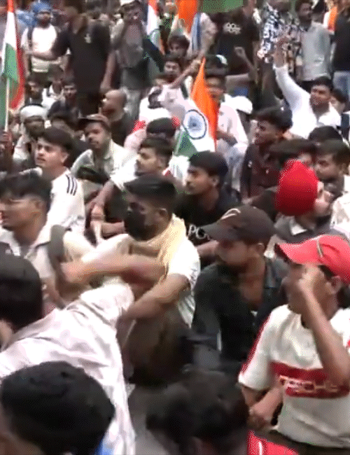 The protesters have been sitting on the ground near Jantar Mantar. The police have registered a case.