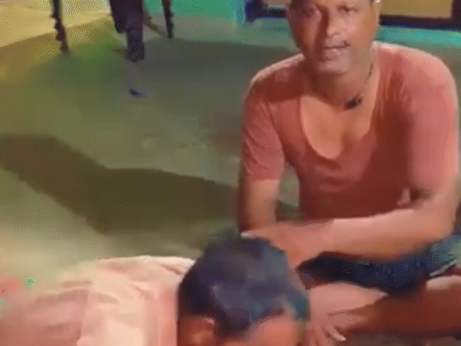 The YouTuber had posted a video of feeding chicken to the youth on social media. - Bhaskar English