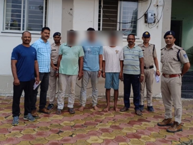 अपहरण का आरोपी पुलिस हिरासत में - भास्कर इंग्लिश