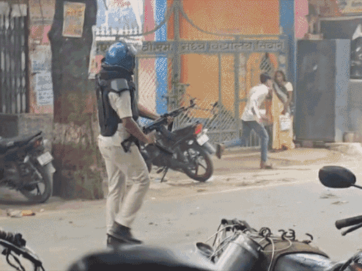 बिहार पुलिस ने एके-47 से फायरिंग करने वाले जवान को सस्पेंड किया - भास्कर इंग्लिश