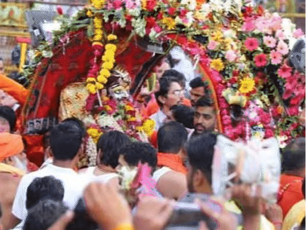 भगवान महाकालेश्वर की पहली सवारी 3 अगस्त को जबकि अंतिम सवारी 7 सितंबर को निकाली जाएगी. - भास्कर इंग्लिश