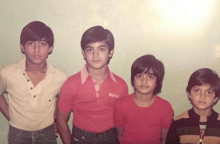 Salman is the eldest among all four siblings.