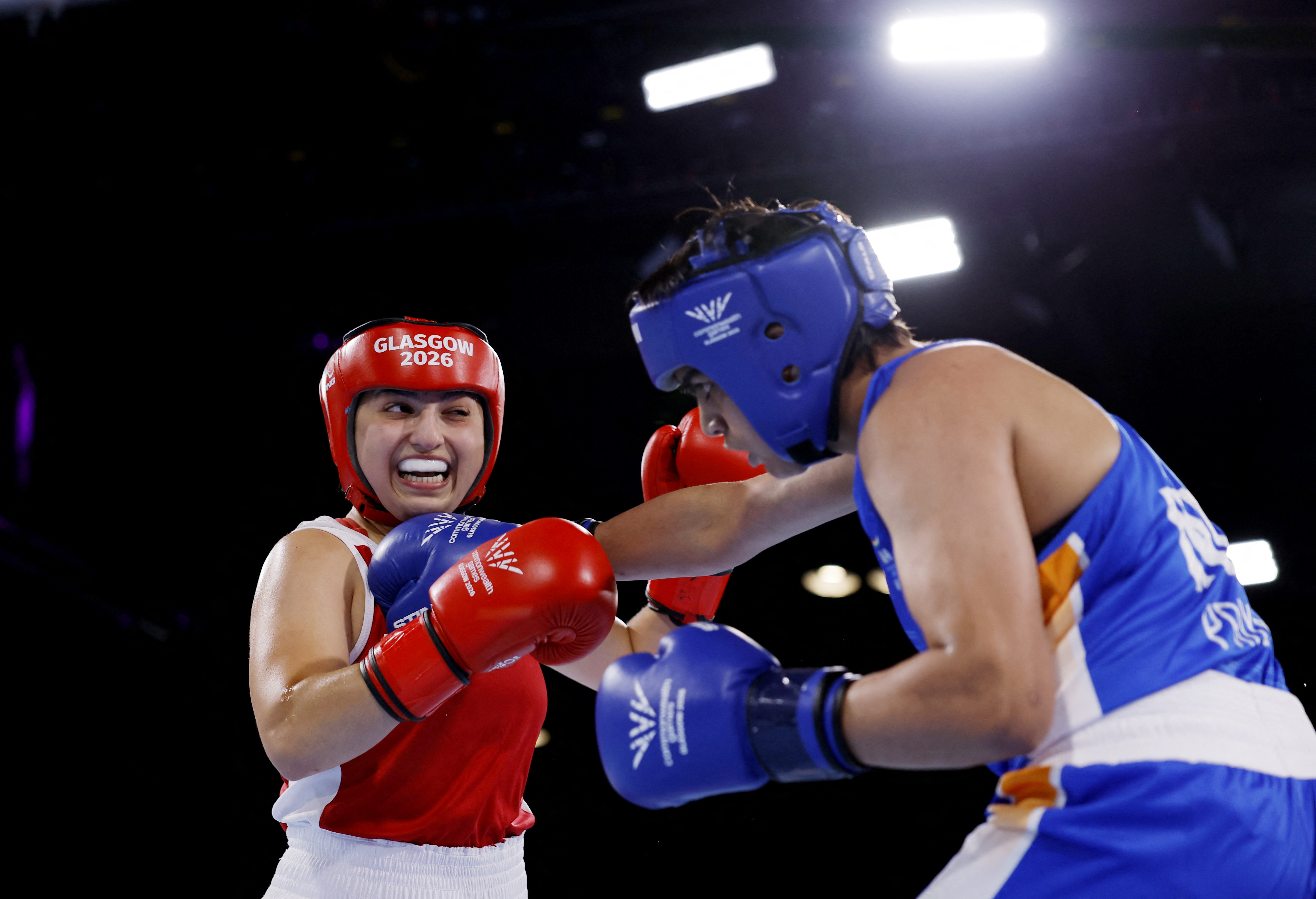 Priya Ganghas during her final bout (Credits: Reuters)