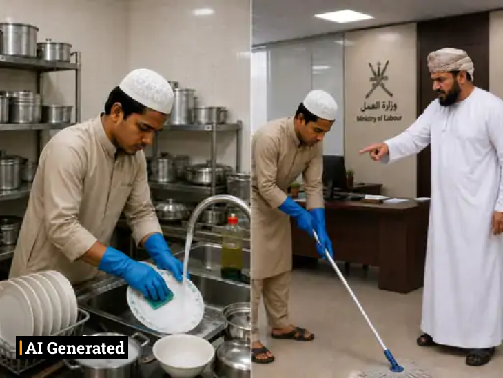Faizan was made to wash utensils and clean the 40-room Ministry office.